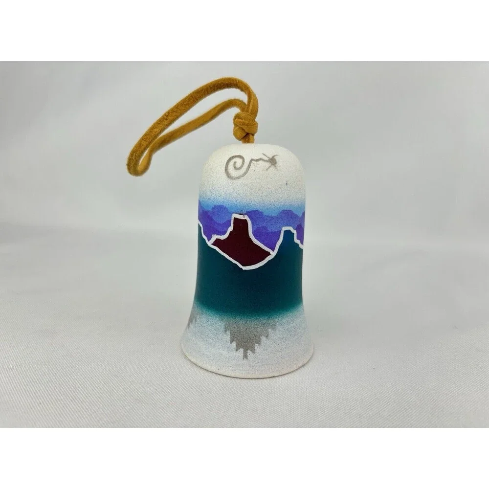 Signed Southwestern Native American Ancient Shadows Anasazi Wind Chime/Bell